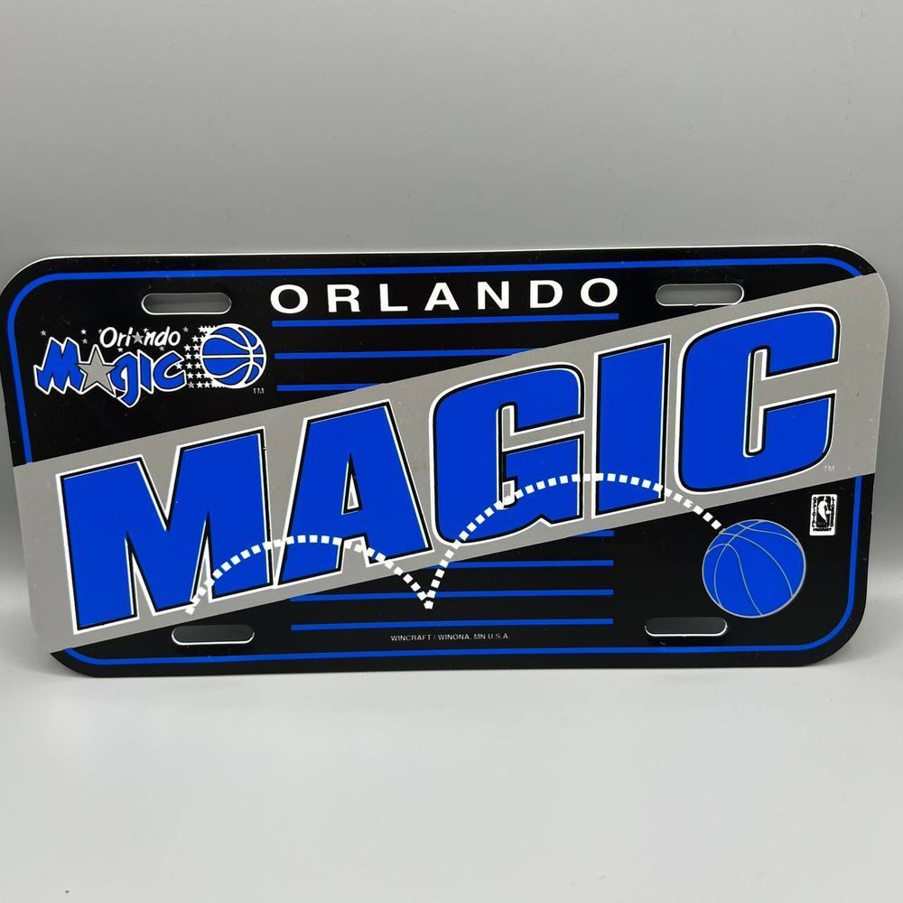 Orlando Magic NBA Wincraft Plastic‎ License Plate
